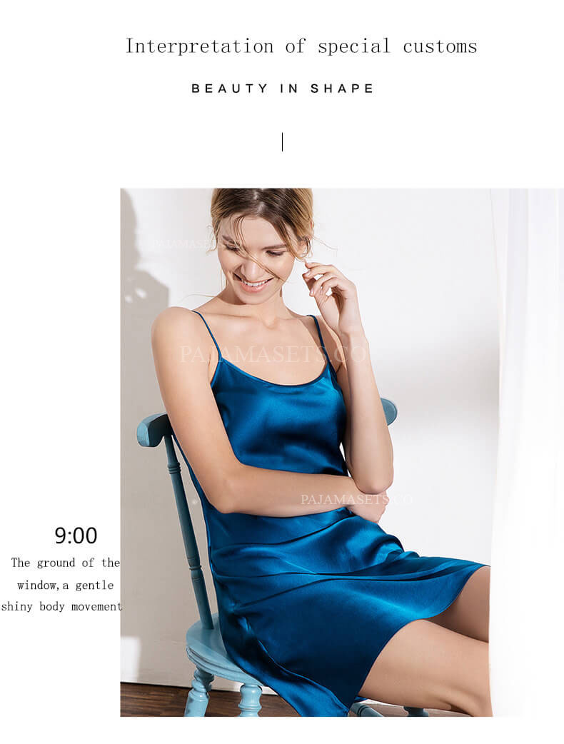  women silk pajama sets